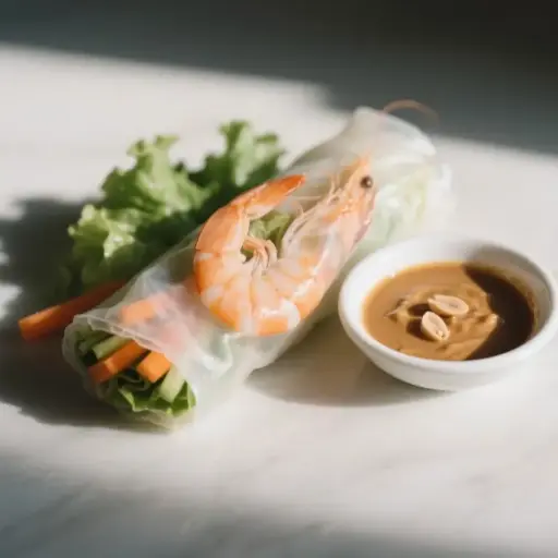 越南特色米紙蝦春卷